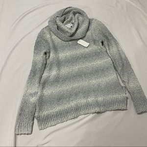 Shimmery Turtleneck Sweater